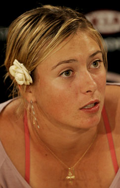   Maria Sharapova